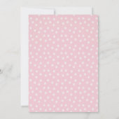 Hiver ONE derland Invitation Anniversaire Snowman (Dos)