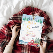 hiver one-derland invitations pour le 1er annivers