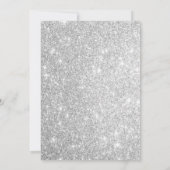 Hiver Onederland 1er anniversaire Invitation photo (Dos)