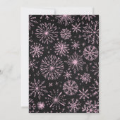 Hiver Onederland Anniversaire Invitation Flèches d (Dos)