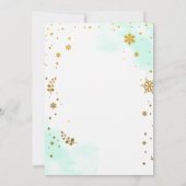 Hiver Onederland First Birthday Invitation (Dos)