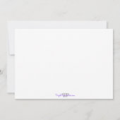 Hiver ONEderland Flocon de neige 1er Invitation an (Dos)