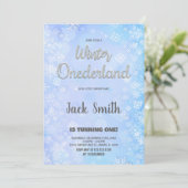 Hiver ONEderland Invitations Parties scintillant a (Debout devant)