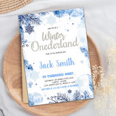 Hiver ONEderland Invitations Parties scintillant d
