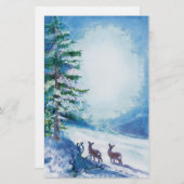 Hiver - Papeterie (Devant / Derrière)