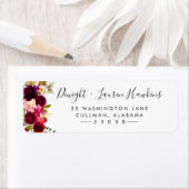 Hiver profond | Étiquette d'adresse de retour (En situation)