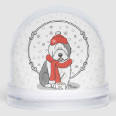 Hiver (rouge) Vieux anglais Chien de mer gris 1 Fê (Avant)