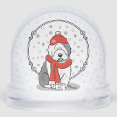 Hiver (rouge) Vieux anglais Chien de mer gris 1 Fê (Arrière)