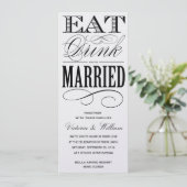 HIVER SHIMMER EDITION| FAIRE-PART DE MARIAGE (Debout devant)