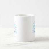 Hiver Snowflake Tree Cafe Mug (Centre)