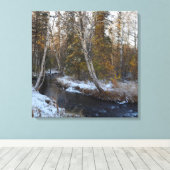 Hiver sur toile étirée de Chester Creek (Insitu (Plancher de Bois))