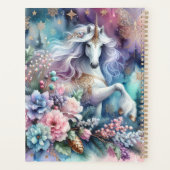 Hiver Unicorne Magique Scène 4 Planificateur (Dos)