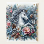 Hiver Unicorne Magique Scène 6 Planificateur (Dos)