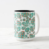 Hiver/Vacances/Noël Pinecone Mug (Devant droit)