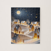 HIVER VILLAGE ART NOËL JIGSAW PUZZLE (Vertical)