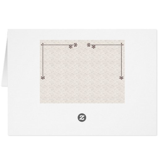 Hiver vintage floral (Dos Horizontal)