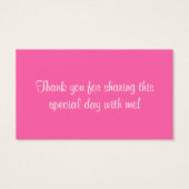 Hiver Wonderland Bat mitzvah Favoriser Balise 2 (Dos)