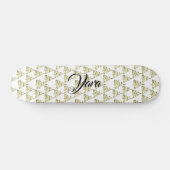 hiver xmas vibes personnaliser Skateboard (Horz)