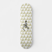 hiver xmas vibes personnaliser Skateboard (Devant)
