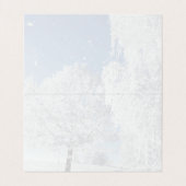 Hivernage Winterland Neige Arbre (Inside Unfolded)