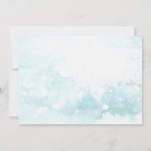 Hivernal Anniversaire des merveilles invitation ph (Dos)