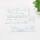 Hivernal Baby Boy Shower Devinez Combien De Jeu (Bureau)