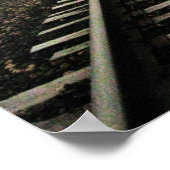 Hivernal Tracks and Scripture 16x20 Poster Gloss (Coin)