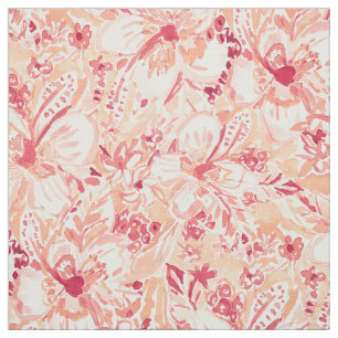 HIYA HIBISCUS Tropische Floral Stof