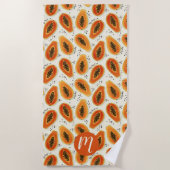 Hiya Papaya Pattern Strandlaken (Voorkant)