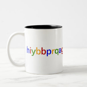 hiybbprqag tweekleurige koffiemok
