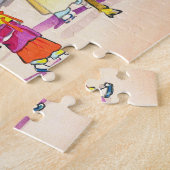 Hiyoshi Mamoru Korean Market japanese landschapsku Legpuzzel (Zijkant)