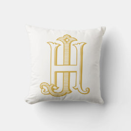 HJ Monogram of JH Monogram Sierkussen