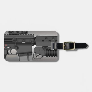 HK417 met M203 Bagagelabel
