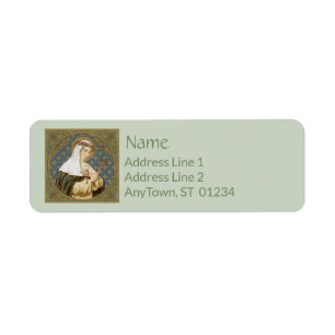 Hl. Catharina van Siena (BK 19) (Stijl 2) Etiket