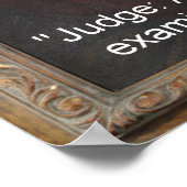 HL Mencken Graphic & Citation Sur Affiche Des Juge (Coin)
