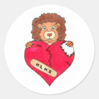 HLHS BEWUSTMAKING RONDE STICKER