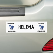 HLHS-vechtproducten Bumpersticker (Op auto)