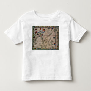 HM 41 Het Verre Oosten, van een portolan atlas Kinder Shirts