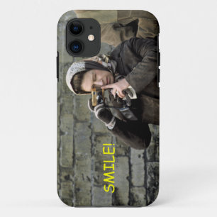 HM Queen Elizabeth Camera Smile! iPhone 11 Hoesje