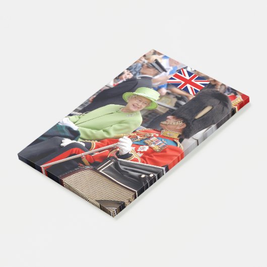 HM Queen Elizabeth-Duke of Edinburgh Post-it® Notes (Schuin)