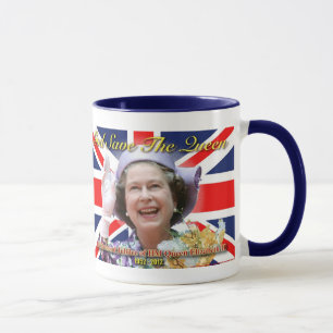 HM Queen Elizabeth II Diamond Jubilee Mok