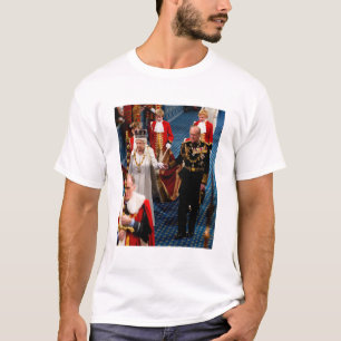 HM Queen Elizabeth II en HRH Duke of Edinburgh Lo T-shirt
