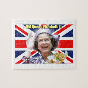 HM Queen Elizabeth II Legpuzzel