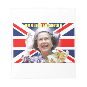 HM Queen Elizabeth II Notitieblok