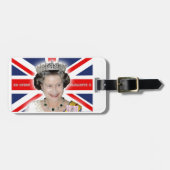 HM Queen Elizabeth II - Pro foto Bagagelabel (Voorkant horizontaal)