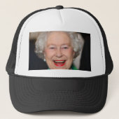 HM Queen Elizabeth II Trucker Pet (Voorkant)