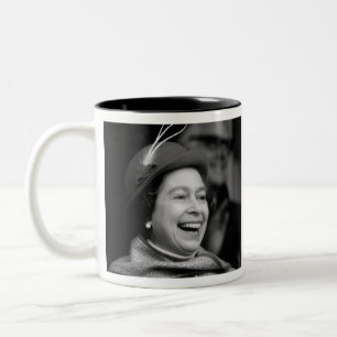 HM Queen Elizabeth II Windsor Professional Ph Tweekleurige Koffiemok