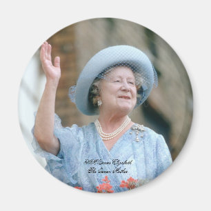 HM Queen Elizabeth, The Queen Moeder 1985 Magneet
