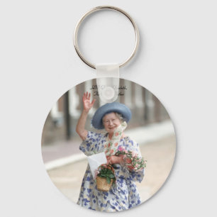 HM Queen Elizabeth The Queen-Moeder 1988 Sleutelhanger