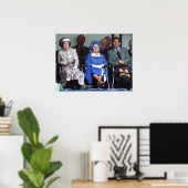 HM Queen Elizabeth, The Queen Moeder Poster (Thuiskantoor)